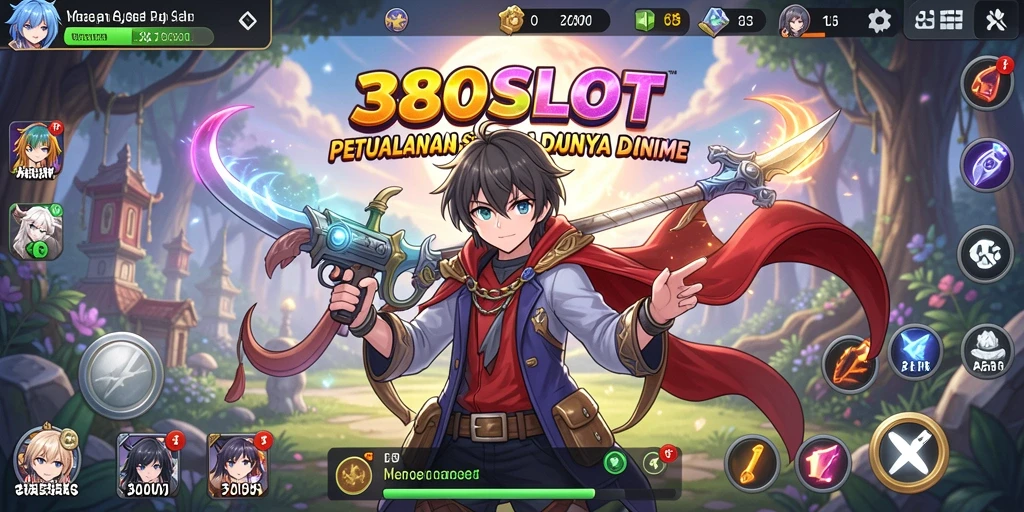 Gameplay menarik dari 380SLOT dengan karakter anime unik.