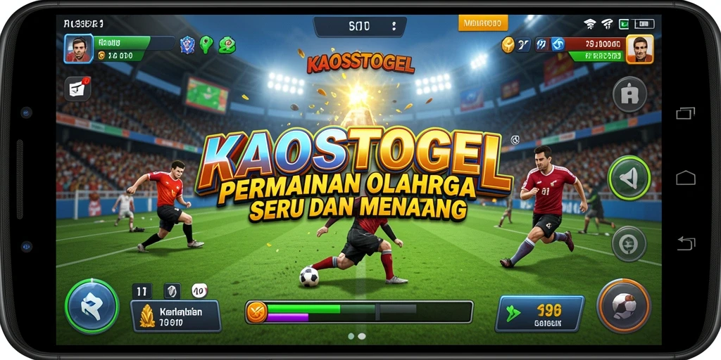 Tampilan gameplay seru dari KAOSTOGEL saat bertanding.