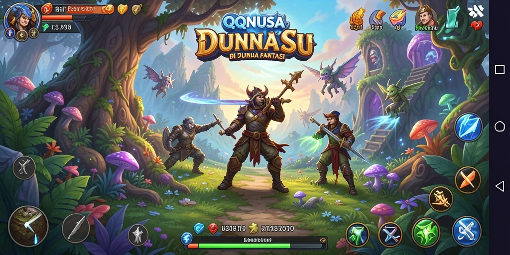 Gameplay <strong>QQNUSA</strong> yang menantang dan seru di dunia petualangan.