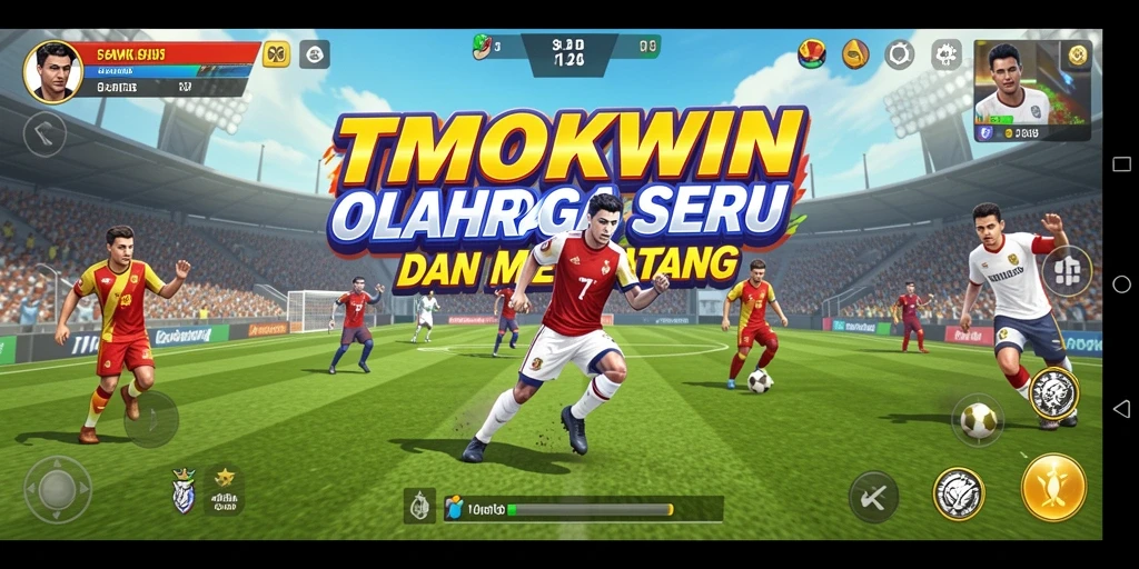 Tampilan menarik dari gameplay TMOKWIN yang penuh aksi olahraga.