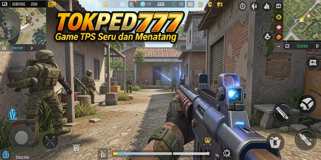 Tampilan gameplay seru dari TOKPED777 yang penuh aksi.